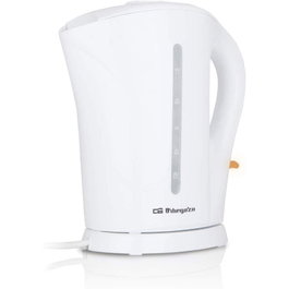 Orbegozo KT 6003 Hervidor de Agua 1.7L 1850-2200W Libre de BPA Filtro Extraíble Base Recogecables